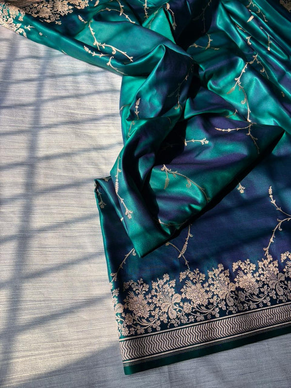 Neel Jalika Saree In Premium Mashru Silk