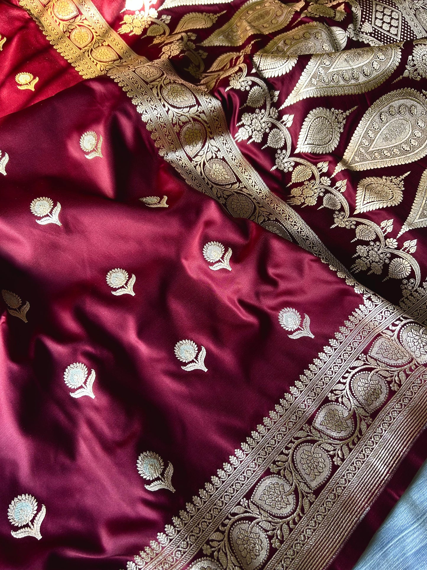 Banarasi Rangkat Saree
