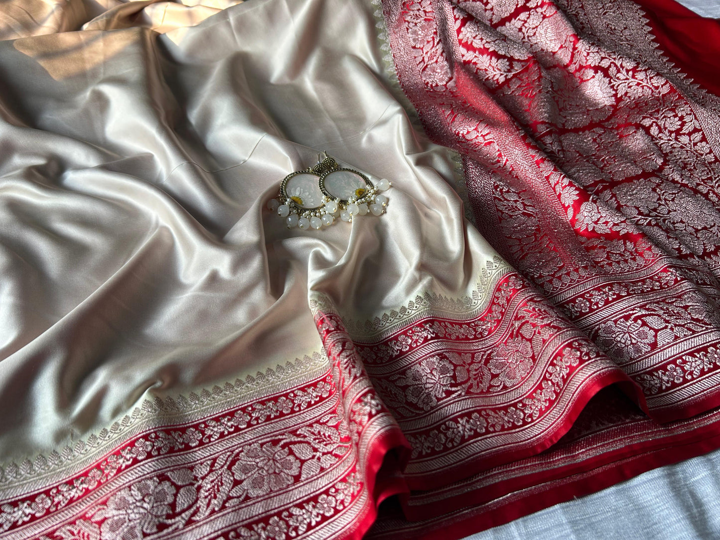 Banarasi Mashru Silk Saree