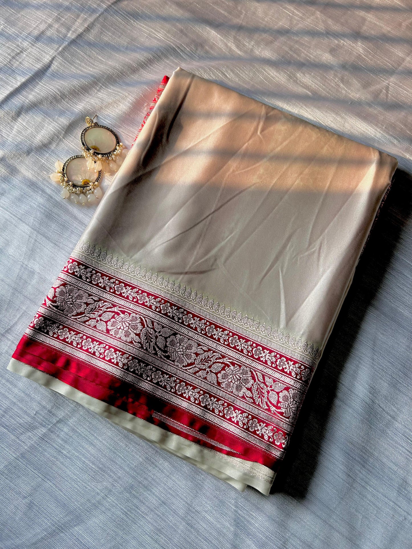 Banarasi Mashru Silk Saree