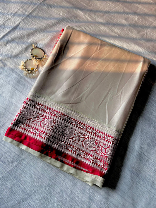 Banarasi Mashru Silk Saree