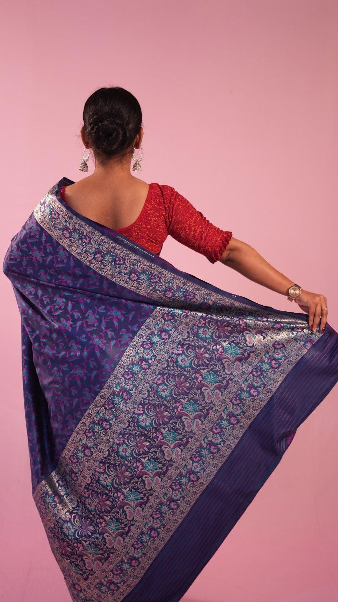 Banarasi Saree Pashmina Katan