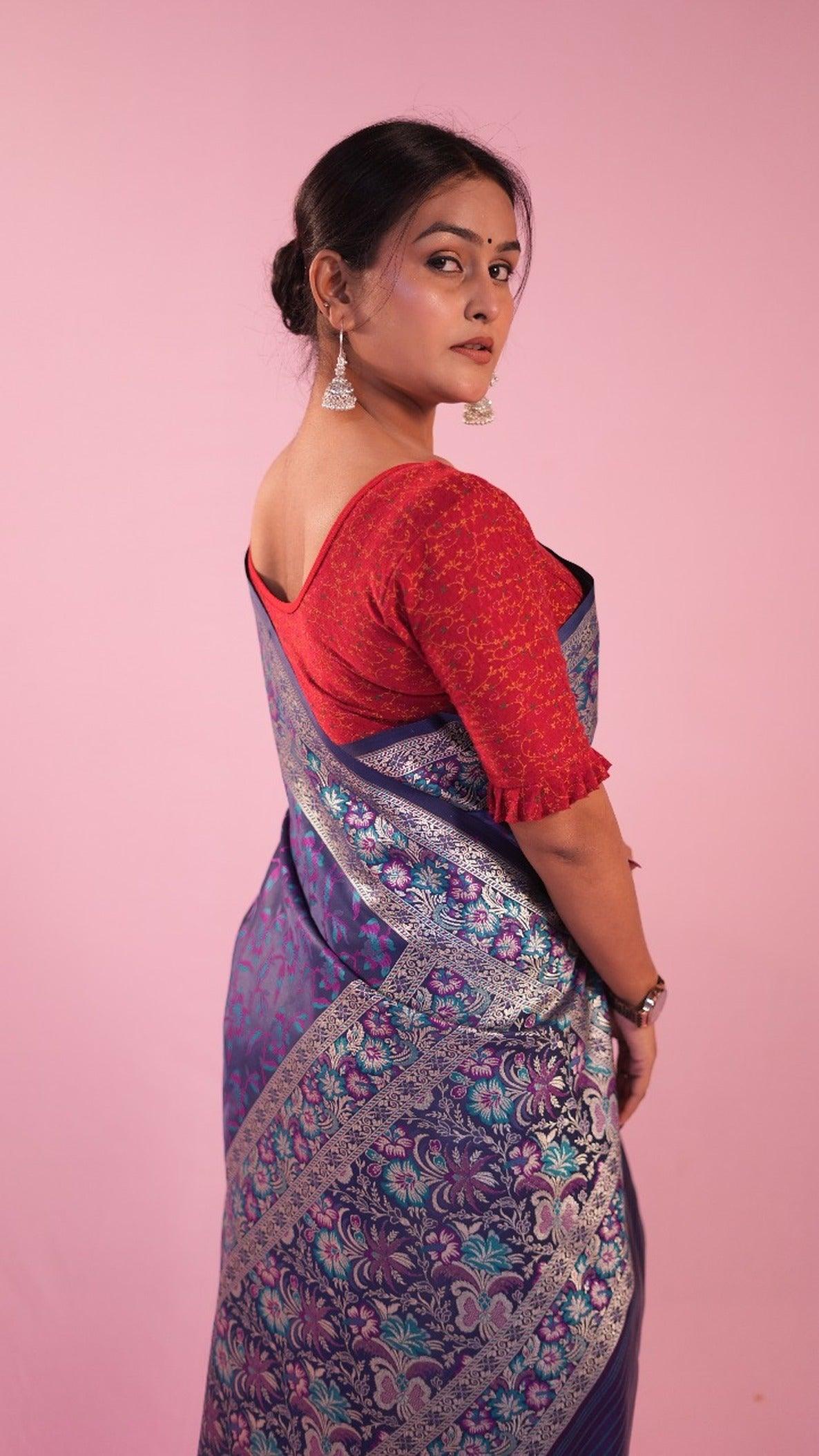 Banarasi Saree Pashmina Katan